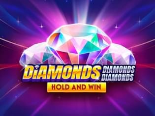 Diamonds Diamonds Diamonds Hold and Win game thumbnail